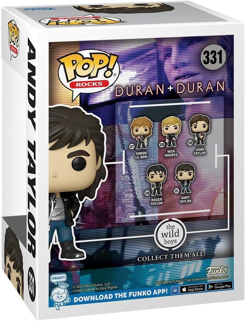 Funko Pop! Rocks #331 – Andy Taylor - Image 2