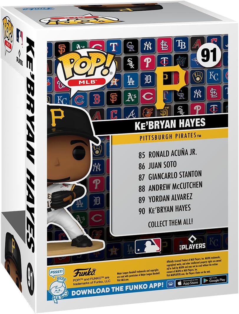 Funko Pop! MLB #91 – Ke'Bryan Hayes - Image 2